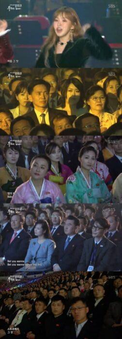 Is This The Real Reactions Of North Korean Audiences Towards Red Velvet S Performance Kbizoom