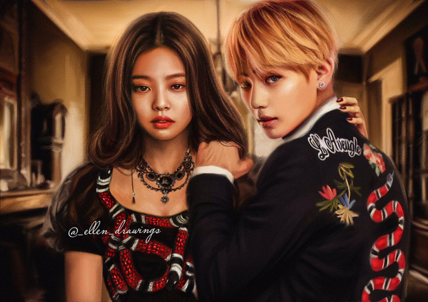 The inexplicable relationship between BTS's V and BLACKPINK's Jennie -  KBIZoom
