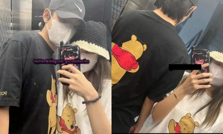 BTS’s V and BLACKPINK’s Jennie, additional photos of the couple's tee ...